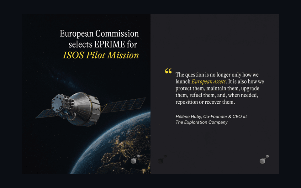 European Commission selects EPRIME for ISOS Pilot Mission